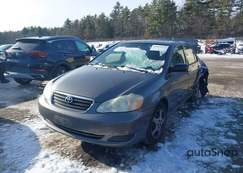 2007 Toyota Corolla Ce из США, поврежденный, VIN 2T1BR32EX7C771798